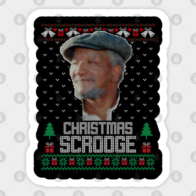 Christmas Scrooge - Sanford and Son Sticker by Premium Nation